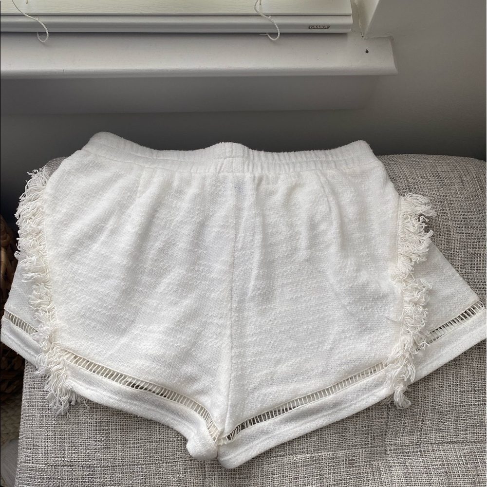 NEW WITH TAGS SUBOO White terrycloth shorts